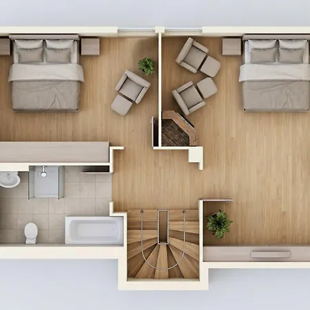 Tatil Evi Reethus Am Kuestenwald *